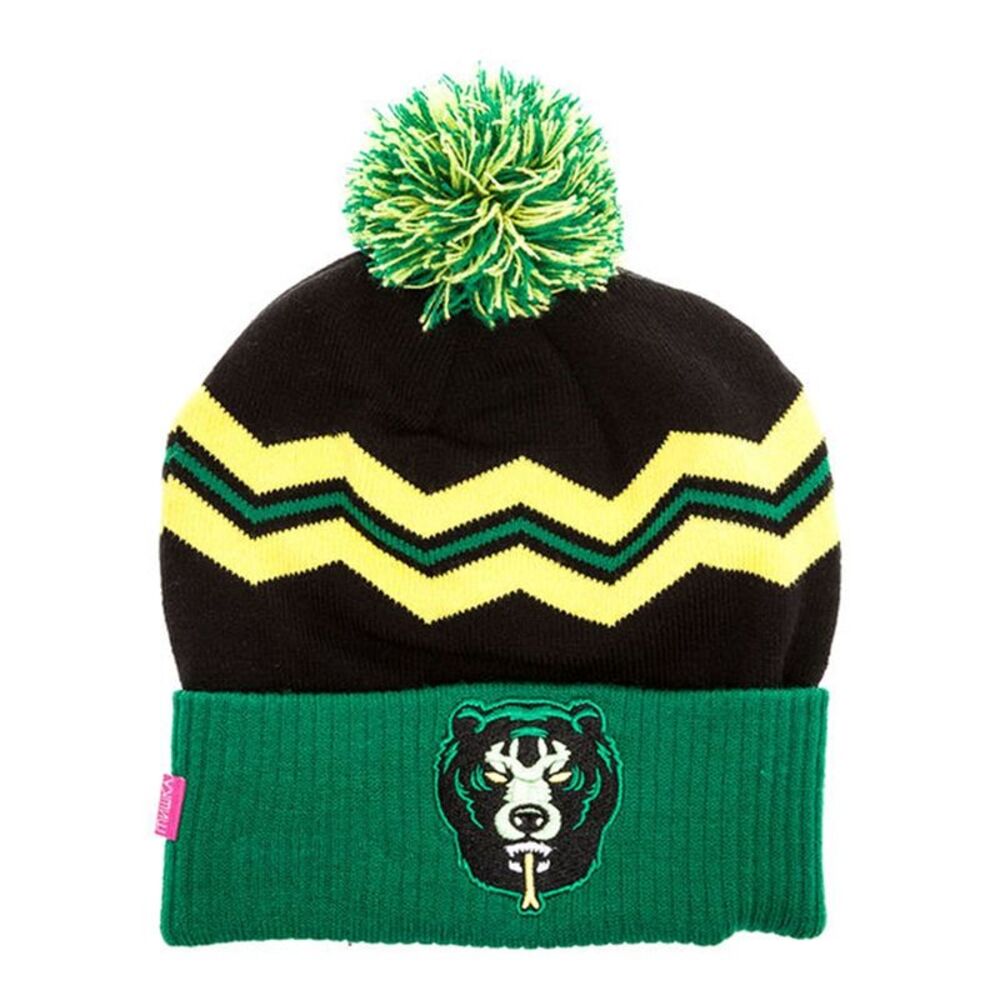 Mishka Mens The Death Adder Vintage Pom Beanie Hat, NWT